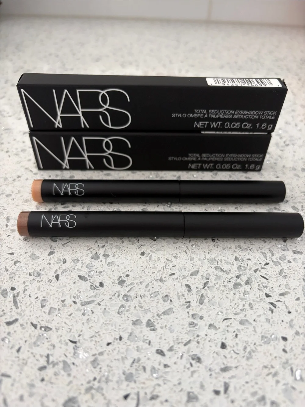 NARS total seduction eyeshadow sticks x 2